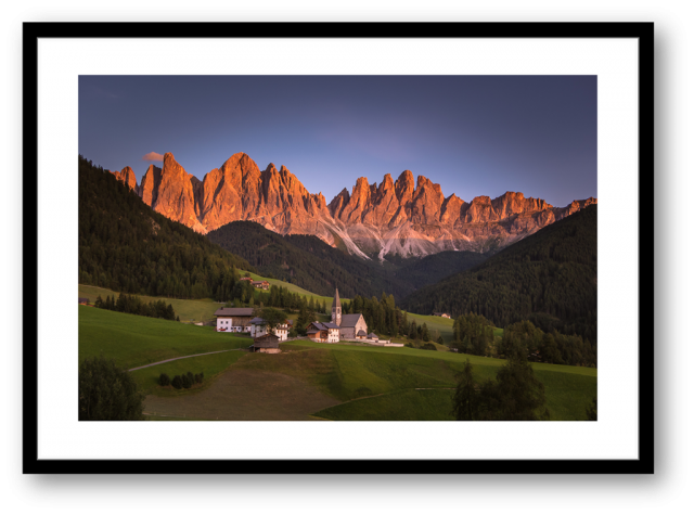 Stampe Fine Art Paesaggio Dolomiti Val di Funes