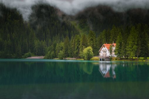 Particolare del lago di Anterselva