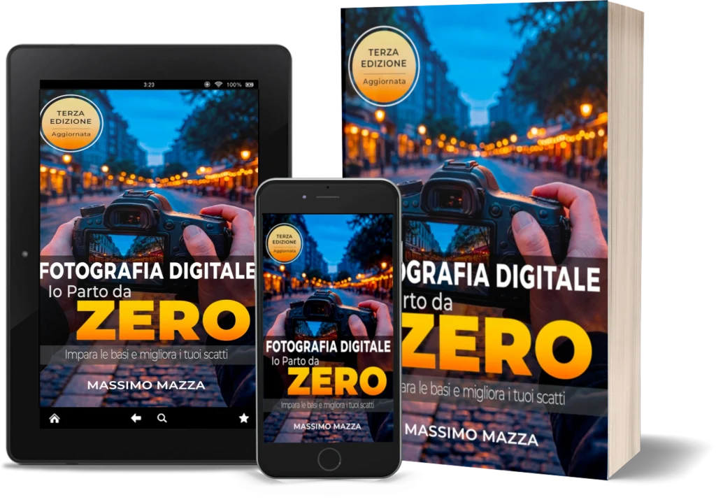 Libro fotografia per principianti di Massimo Mazza per imparare le basi della fotografia