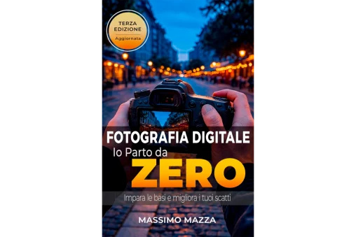 Copertina del libro fotografia digitale per principianti di Massimo Mazza